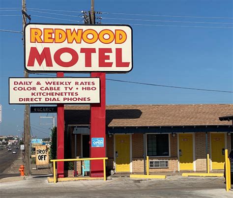 Redwood motel - THE REDWOOD MOTEL - Specialty Hotel Reviews (Jefferson, IA) Frequently Asked Questions about The Redwood Motel. Which popular attractions are close to The Redwood Motel? Nearby attractions include RVP~1875 Historic Furniture Shop & Museum (1.3 miles), Mahanay Bell Tower (1.2 miles), and Deal's Orchard (3.7 …